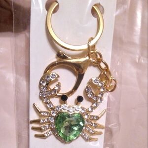 Crab Keychain Accessory
